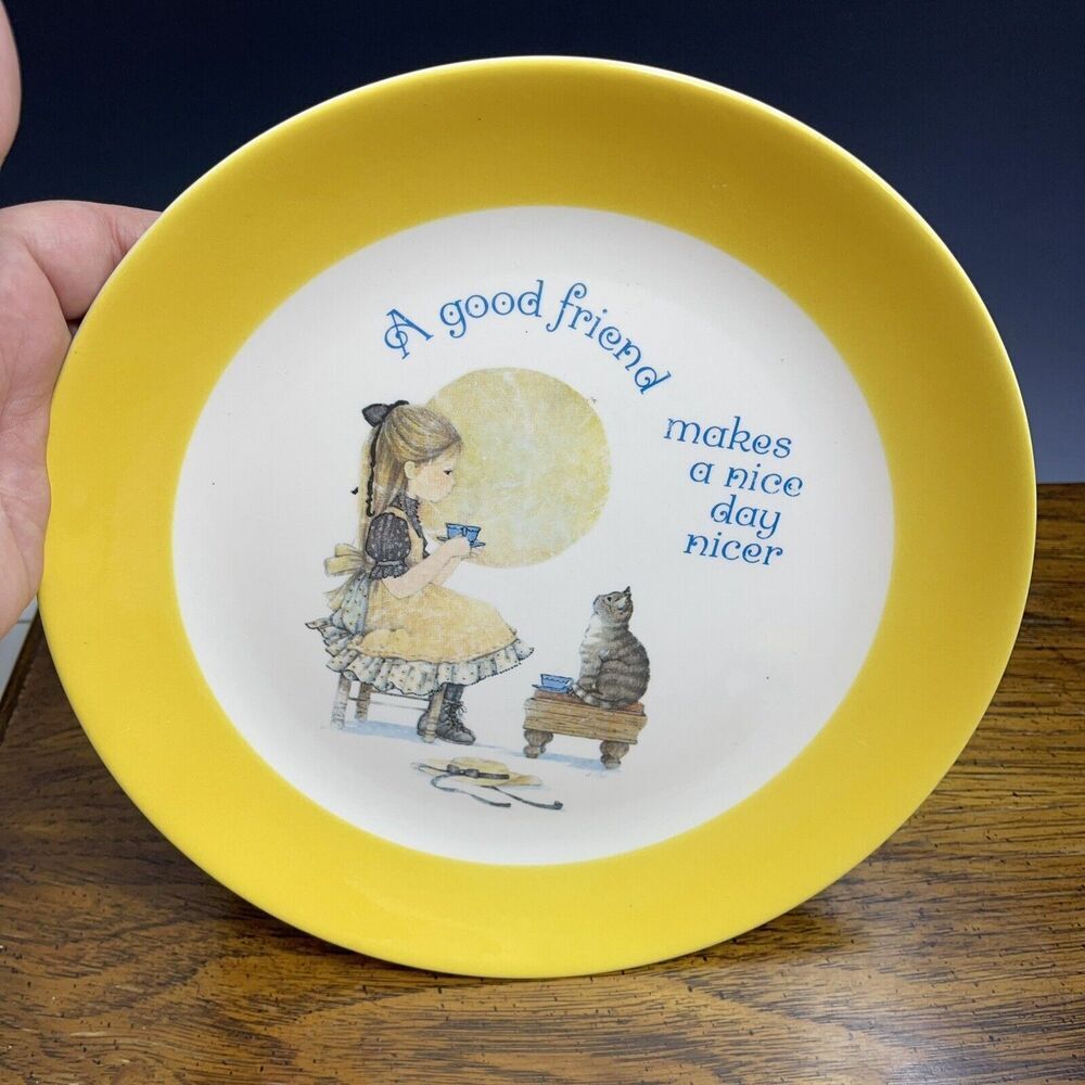 1973 Keepsake A Good Friend‎ Gibson Greeting Cards Limited Edition Plate